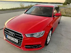 Röd Begagnad 2017 Audi A6 S-Line Kombi | 235 000 kr (Lite dyr)