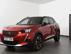 Röd Begagnad 2021 Peugeot e-2008 SUV | 199 800 kr (Marknadspris)