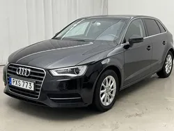 Svart Begagnad 2015 Audi A3 | 138 000 kr