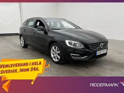 Svart Begagnad 2017 Volvo V60 Momentum Kombi | 168 800 kr (Marknadspris)