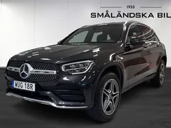 Grå Begagnad 2021 Mercedes GLC300e AMG line SUV | 449 000 kr (Lite dyr)