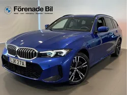 Blå Begagnad 2024 BMW 330e M Sport Kombi | 569 000 kr (Marknadspris)