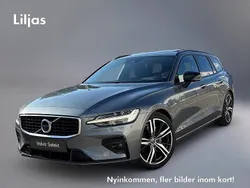 Grå Begagnad 2018 Volvo V60 R-Design Kombi | 299 000 kr (Bra pris)