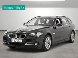 Svart Begagnad 2016 BMW 520 M Sport Kombi | 219 900 kr (Bra pris)