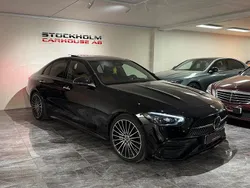 Svart Begagnad 2024 Mercedes C200 AMG line Sedan | 549 900 kr