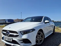 Vit Begagnad 2020 Mercedes A180 AMG line Halvkombi | 275 000 kr (Marknadspris)