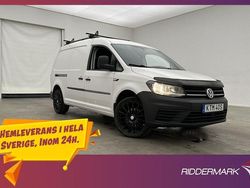 Vit Begagnad 2019 VW Caddy Maxi Minibuss | 219 800 kr (Lite dyr)