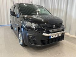 Svart Begagnad 2019 Peugeot Partner Minibuss | 99 900 kr (Superpris)