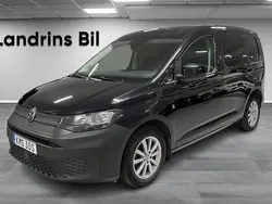 Svart Begagnad 2021 VW Caddy Minibuss | 174 875 kr (Bra pris)