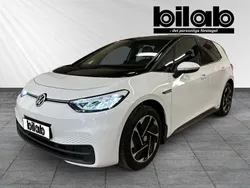 Vit Begagnad 2023 VW ID.3 Pro Performance Halvkombi | 279 000 kr (Marknadspris)
