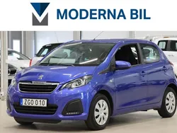 Blå Begagnad 2018 Peugeot 108 Halvkombi | 99 400 kr (Bra pris)