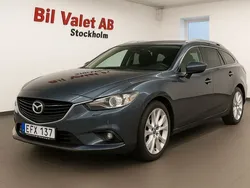 Grå Begagnad 2013 Mazda 6 Kombi | 84 400 kr (Marknadspris)