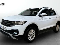 Vit Begagnad 2021 VW T-Cross Comfortline SUV | 174 900 kr (Marknadspris)