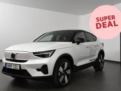 Vit Begagnad 2024 Volvo EC40 Plus SUV | 509 500 kr (Marknadspris)