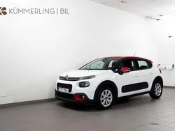 Vit Begagnad 2018 Citroën C3 PureTech Halvkombi | 134 900 kr (Marknadspris)