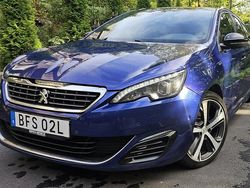 Blå Begagnad 2016 Peugeot 308 GT Kombi | 70 000 kr