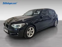Svart Begagnad 2012 BMW 118 Halvkombi | 109 500 kr (Marknadspris)