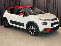 Vit Begagnad 2018 Citroën C3 Halvkombi | 89 500 kr (Marknadspris)
