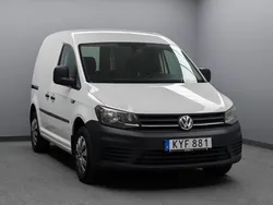 Vit Begagnad 2016 VW Caddy Comfortline Minibuss | 64 900 kr