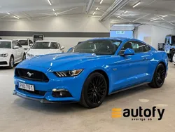 Blå Begagnad 2017 Ford Mustang GT Sportkupé | 399 000 kr (Bra pris)
