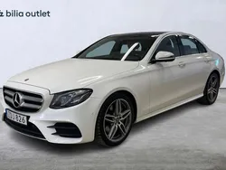 Vit Begagnad 2017 Mercedes E220 AMG line Sedan | 269 000 kr (Marknadspris)