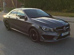 Grå Begagnad 2016 Mercedes CLA200 AMG line Sportkupé | 220 000 kr (Lite dyr)