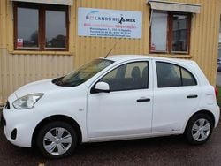 Vit Begagnad 2013 Nissan Micra Halvkombi | 39 500 kr (Bra pris)