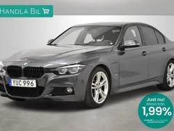 Grå Begagnad 2017 BMW 330e M Sport Sedan | 239 900 kr (Marknadspris)