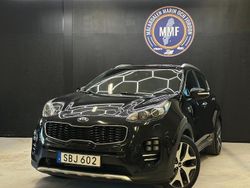 Svart Begagnad 2016 Kia Sportage GT-Line SUV | 139 800 kr (Lite dyr)