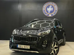 Svart Begagnad 2016 Kia Sportage GT-Line SUV | 139 800 kr (Lite dyr)