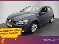 Mörkblå Begagnad 2014 VW Golf VII Halvkombi | 134 800 kr (Marknadspris)