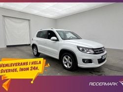 Vit Begagnad 2015 VW Tiguan R-line SUV | 158 800 kr (Marknadspris)