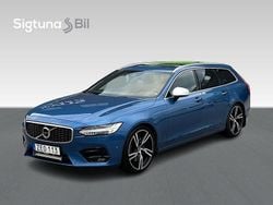 Blå Begagnad 2018 Volvo V90 R-Design Kombi | 272 900 kr