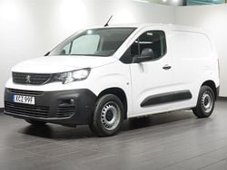Vit Begagnad 2019 Peugeot Partner Minibuss | 143 625 kr (Marknadspris)