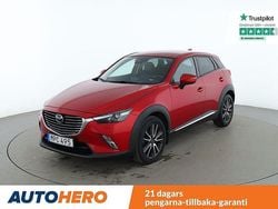 Röd Begagnad 2017 Mazda CX-3 SUV | 199 000 kr (Marknadspris)