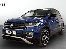 Blå Begagnad 2020 VW T-Cross Style SUV | 209 900 kr (Marknadspris)