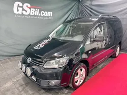 Svart Begagnad 2012 VW Caddy Maxi Minibuss | 99 500 kr (Dyr)