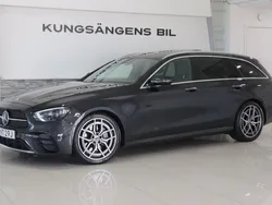 Grå Begagnad 2021 Mercedes E220 AMG Kombi | 449 900 kr (Dyr)