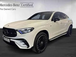 Vit Begagnad 2025 Mercedes GLC300e Sportkupé | 824 900 kr