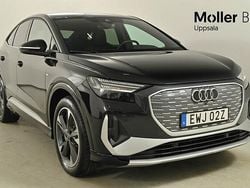 Mytsvart metallic Begagnad 2025 Audi Q4 Sportback e-tron S-Line SUV | 649 900 kr (Lite dyr)