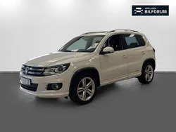 Vit Begagnad 2015 VW Tiguan R-line SUV | 169 000 kr (Bra pris)