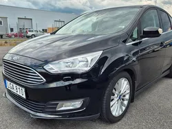 Svart Begagnad 2015 Ford C-MAX Titanium Minibuss | 74 900 kr (Bra pris)