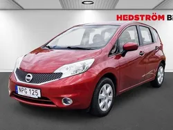 Mörkröd (röd) Begagnad 2015 Nissan Note Minibuss | 49 000 kr (Bra pris)