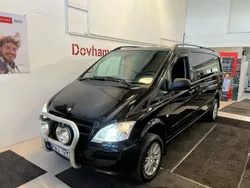 Svart Begagnad 2011 Mercedes Vito Minibuss | 139 900 kr