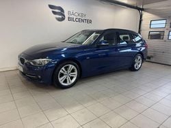 Blå Begagnad 2016 BMW 318 Sport Line Kombi | 129 900 kr (Marknadspris)