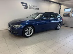 Blå Begagnad 2016 BMW 318 Sport Line Kombi | 129 900 kr (Marknadspris)