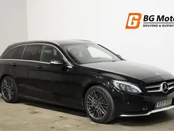 Svart Begagnad 2014 Mercedes C250 AMG line Kombi | 169 600 kr (Dyr)