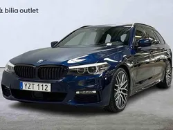 Blå Begagnad 2018 BMW 540 Kombi | 379 900 kr