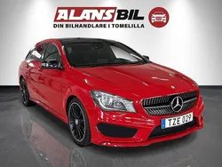 Röd Begagnad 2015 Mercedes CLA220 Shooting Brake AMG Kombi | 159 000 kr (Marknadspris)