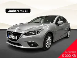 Grå Begagnad 2014 Mazda 3 Inclusive Halvkombi | 104 900 kr (Bra pris)